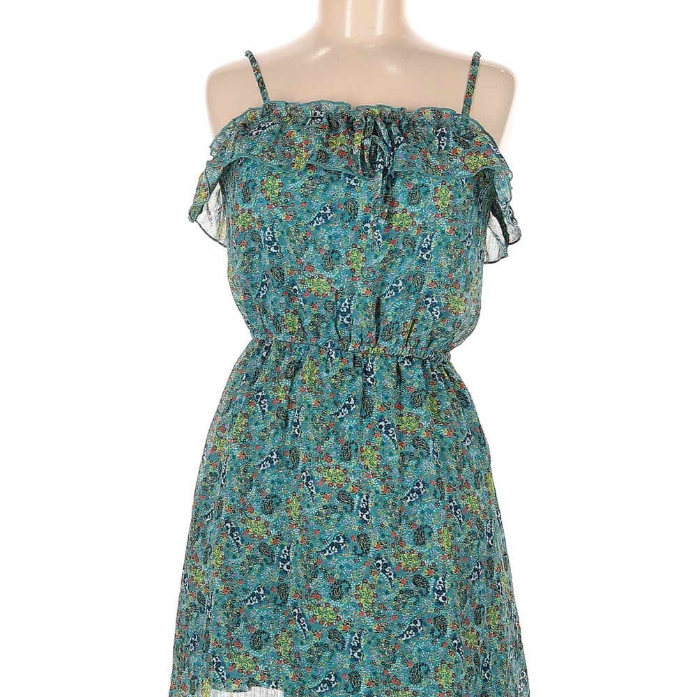 Floral Blue Dress